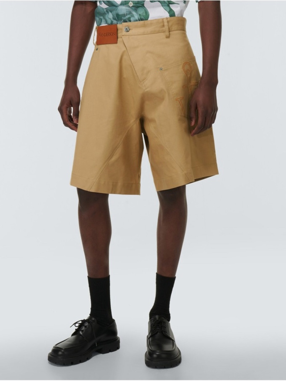 JW ANDERSON Men's Twisted Workwear Shorts US 38(measures 32”)